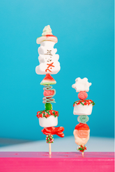 Snowman's Snack - Holiday Kabob